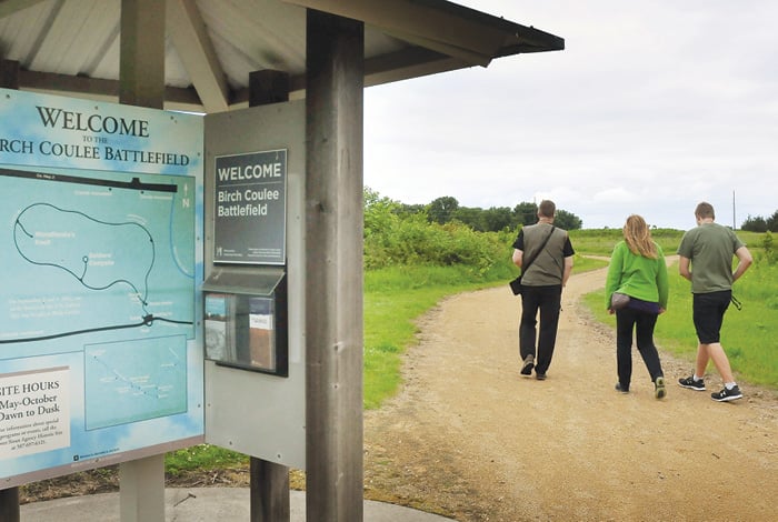 Activities at Birch Coulee Battlefield