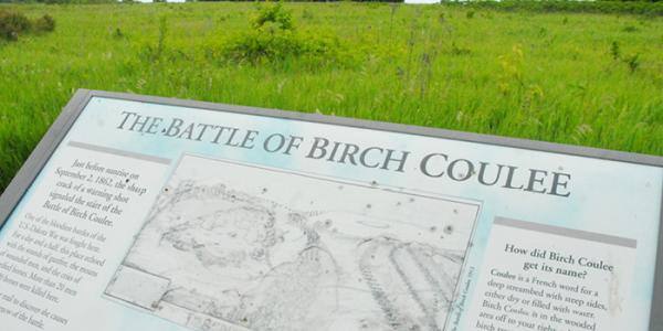 Birch Coulee Battlefield.