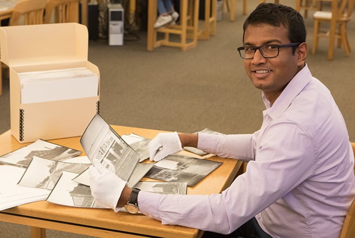 Library and collections.