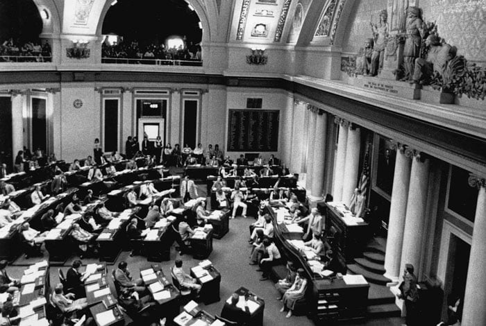 Explore the legislative chambers where government decisions are made during your guided tour.